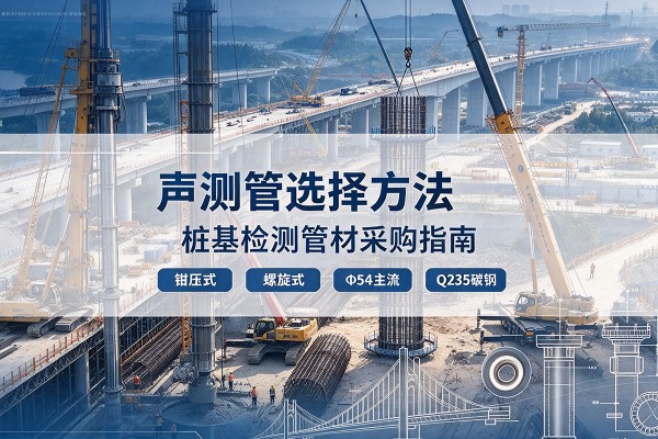 丹寨声测管选型标准