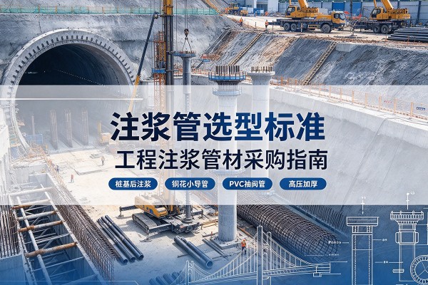丹寨注浆管选型标准