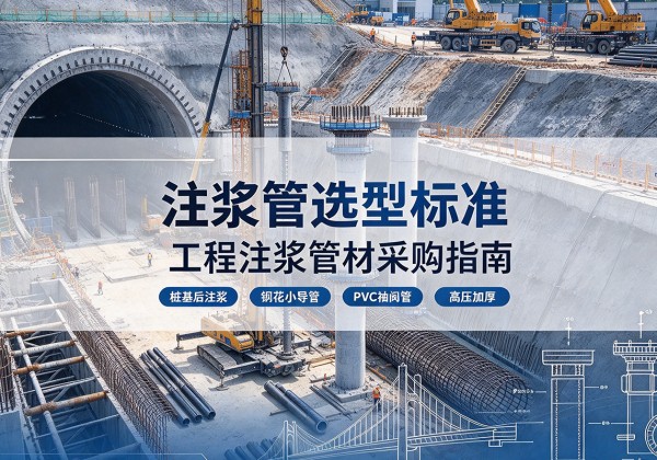 丹寨注浆管选型标准